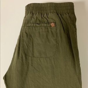 Roots Linen Elastic Pants